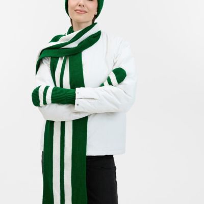 Варежки Winwear, зеленые (глубокий зеленый)