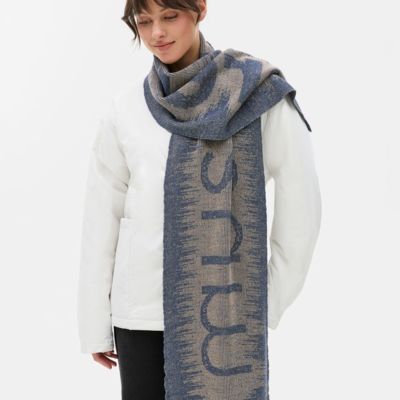 Шарф Denim XXL на заказ, полушерсть