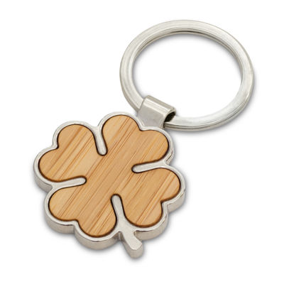 Брелок Bray Clover, коричневый