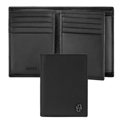 Картхолдер с клапаном и карманом для денег Double B Saffiano