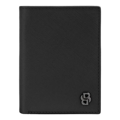 Картхолдер с клапаном и карманом для денег Double B Saffiano