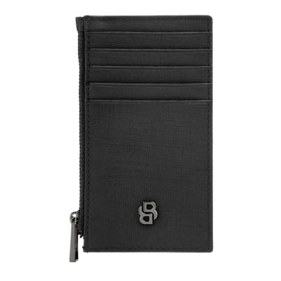 Картхолдер на молнии Double B Saffiano