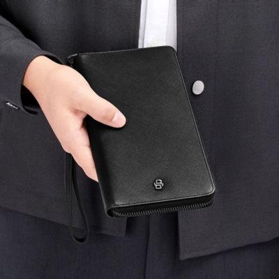 Дорожный кошелек Double B Saffiano
