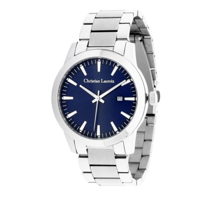 Часы Astrum Chrome / Navy с указателем даты