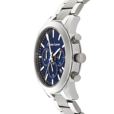 Часы Astrum Chrome / Navy с указателем даты