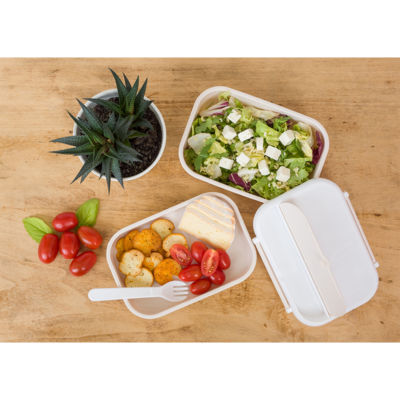 Ланч-бокс Healthyway 1200 мл, бежевый