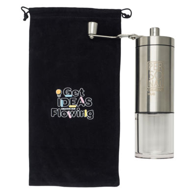 Кофемолка Aroma, серебристая