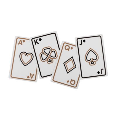 Игральные карты 2 колоды Iconic Black