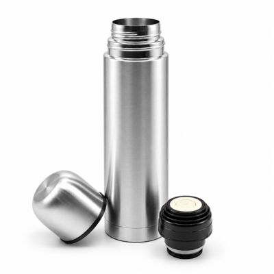 Термос Picnic Silver, серебристый.