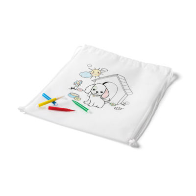 Детский рюкзак-мешок для раскрашивания DRAWS (80 г/м²)