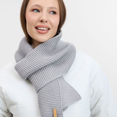 Шарф фактурный Brugge Grand Max, XL, полушерсть