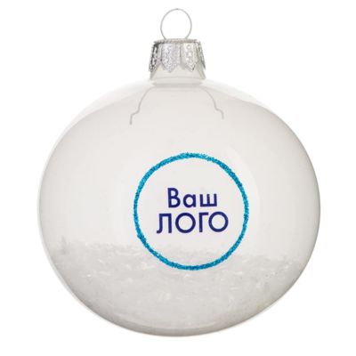 Наполнение для новогоднего шара, Снег