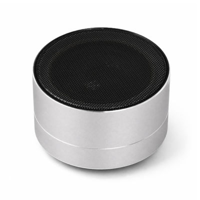 Беспроводная Bluetooth колонка MuzOn, серебристая