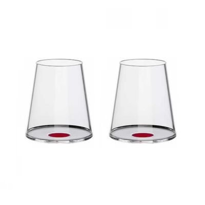 Хрустальный бокал для красного вина на магните Trebonn SplitGlass, 2 шт, 450 мл