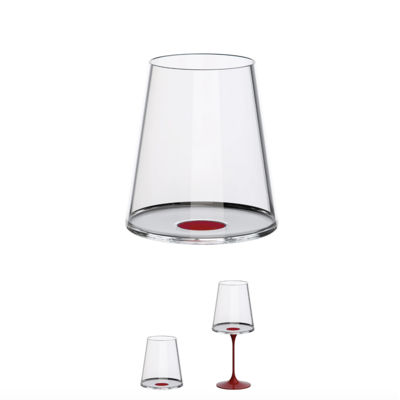 Хрустальный бокал для красного вина на магните Trebonn SplitGlass, 2 шт, 450 мл