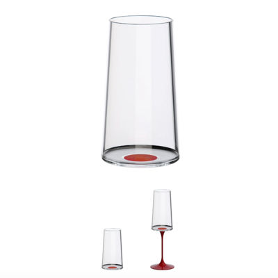 Хрустальный бокал для игристого вина на магните Trebonn SplitGlass, 2 шт, 320 мл