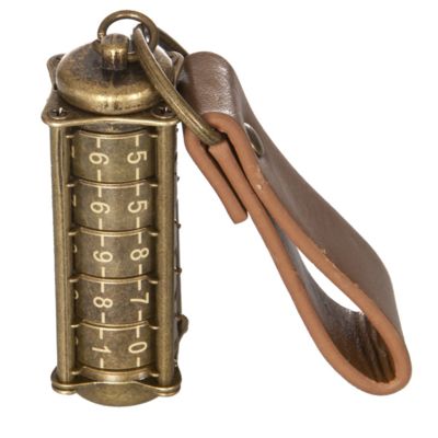 Флеш накопитель USB 2.0 Криптекс, металл, золотистый, 32 Gb