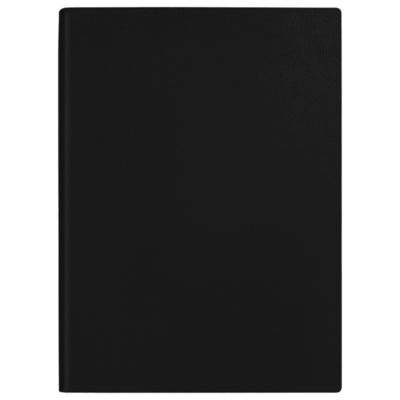Ежедневник Flexy Foggia Folio B5, черный, недатированный, в гибкой обложке в подарочной коробке