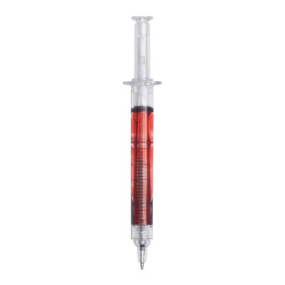 Прозрачная шариковая ручка INJECTION