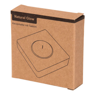 Подсвечник для чайных свечей NATURAL GLOW