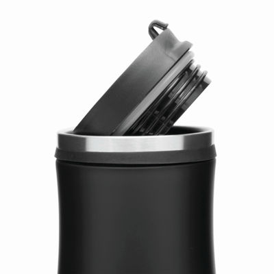 Двустенная дорожная кружка DARK CREMA