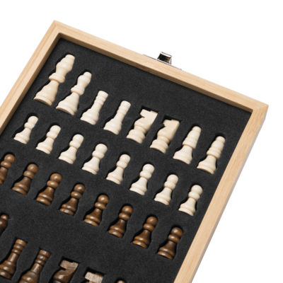 Набор для вина с шахматной игрой BAMBOO CHESS