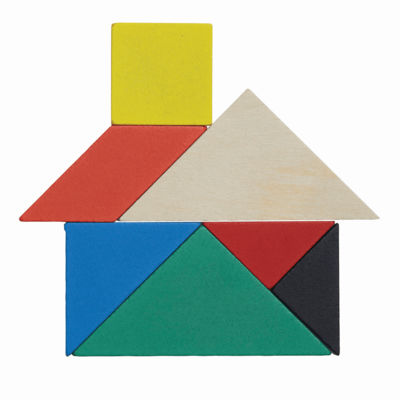 Деревянная головоломка TANGRAM BASE