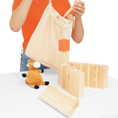 Викингская игра в броски KUBB