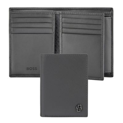 Картхолдер с клапаном и карманом для денег Double B Saffiano