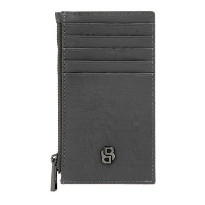 Картхолдер на молнии Double B Saffiano