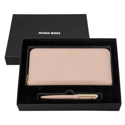 Набор HUGO BOSS (шариковая ручка и дорожный кошелек)