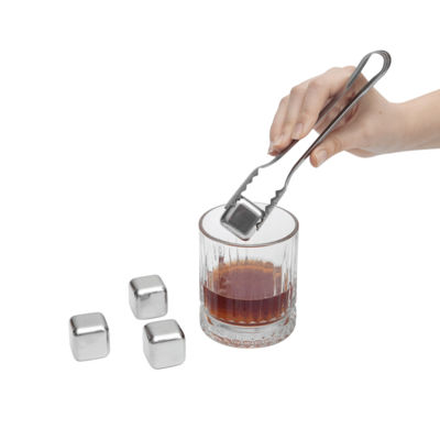 Набор кубиков льда в бархатном мешочке COOLING CUBES