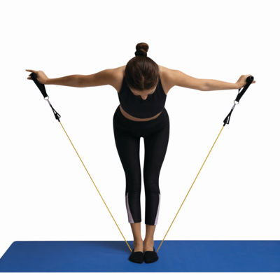 Эластичные ленты для упражнений FITNESS TIME