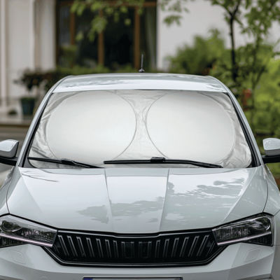 Солнцезащитная шторка для лобового стекла автомобиля SUN SHIELD