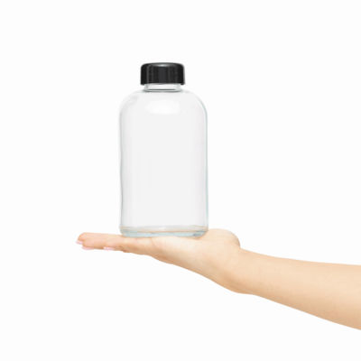 Стеклянная бутылка для напитков DRINK HEALTHY