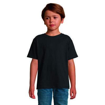 Футболка детская REGENT KIDS, чёрный, 6 лет, 100% хлопок, 150 г/м2