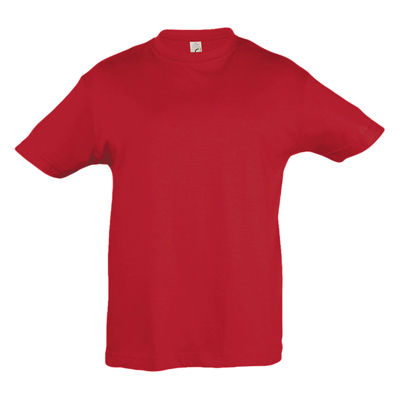 Футболка детская REGENT KIDS, красный, 6 лет, 100% хлопок, 150 г/м2