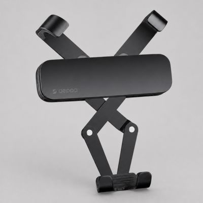 Автомобильный держатель для телефона Crab Motion, черный, Deppa