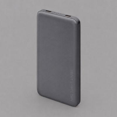 Внешний АКБ NRG Turbo S 10000 mAh, 20Вт, графит, Deppa