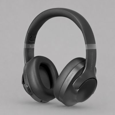 Беспроводные накладные наушники Stereo Ultra ANC, BT 5.4, ANC/ENC, 500мАч, черный, Deppa