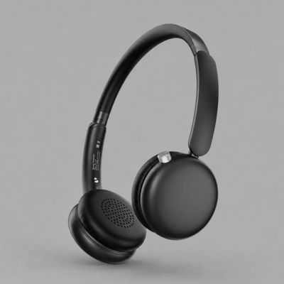 Беспроводные накладные наушники Stereo Light, BT 5.4, 300 мАч, черный, Deppa