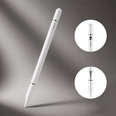 Стилус универсальный Pro Stick для планшетов и смартфонов, белый, Deppa