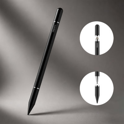 Стилус универсальный Pro Stick для планшетов и смартфонов, черный, Deppa