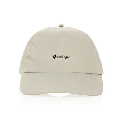 Бейсболка KENTO URBAN RCS из переработанного нейлона, 5 клиньев, для активного отдыха