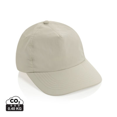 Бейсболка KENTO URBAN RCS из переработанного нейлона, 5 клиньев, для активного отдыха