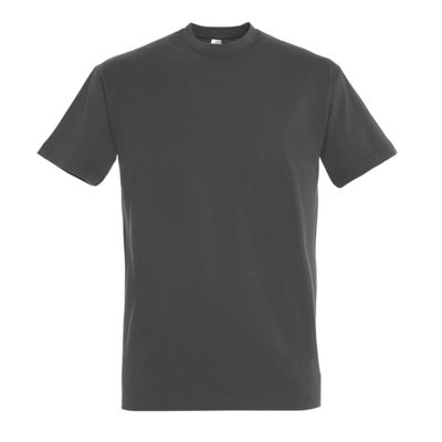 Футболка мужская IMPERIAL, темно-серый, 5XL, 100% хлопок 190г/м2