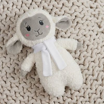 Мягкая игрушка Beastie Toys, овечка с белым шарфом