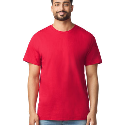 Футболка LIGHT COTTON, КРАСНЫЙ S