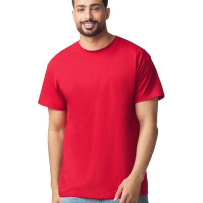 Футболка LIGHT COTTON, КРАСНЫЙ S