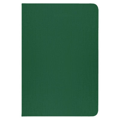 Блокнот Forest Alfa Polo Linen А5, недатированный, в твердой обложке, зеленый